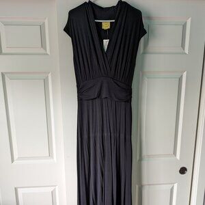 Maeve Anthropologie Black Maxi Dress NWT